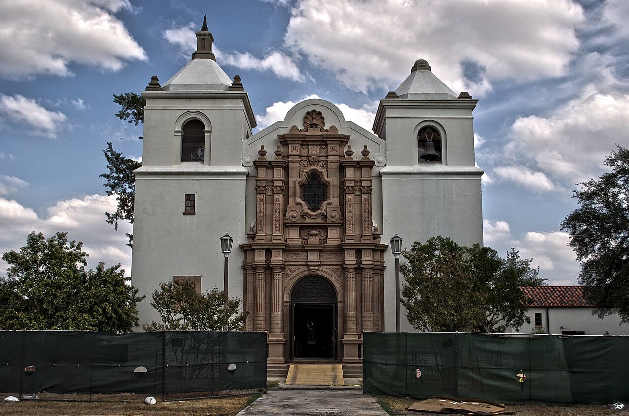 Historic chapel at Randolph Air Force Base near San Antonio's northeast corridor